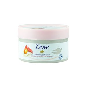 Dove Exfoliating Body Scrub with Pomegranate Seeds & Shea Butter Scent 225ml